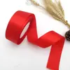 Fita de cetim de 4cm, fita vermelha colorida, fita para DIY, material de rosa, decoração de seda, embalagem de presente para bolo atacado