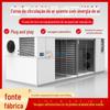 Pimenta Fungos Comestíveis Materiais Medicinais Secador de Energia do Ar Sala de Secagem de Alimentos Estufa de Secagem a Vácuo Controle de Temperatura Industrial Bomba de Calor