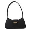 Bolsa Francesa de Nicho Estilo Ocidental 2026 Novo Modelo Bolsa Feminina Cor Sólida Tendência Bolsa Transversal de Ombro de Braço Bolsa Baguette