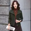 Nuevo Producto Otoño/Invierno 2026: Chaqueta de Cuero Holgada Casual Versátil, Cárdigan de Moda de Gamuza, Abrigo de Manga Larga Talla Grande para Mujer