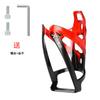 Porta-bidón para Bicicleta de Carretera PC Gradiente Porta-botella para Bicicleta de Montaña Alas Porta-vasos para Ciclismo Accesorios para Equipo de Ciclismo