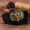 Denim occidental comercio exterior transfronterizo retro cinturón Tauro relieve personalidad hebilla de cinturón de hombre hebilla de cinturón una generación de pelo