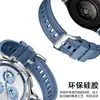 Para huawei watch gt5 46mm gt5pro pulseira de nylon composto trançado e silicone samsung universal 20/22