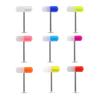 Qingdao Jinmeida Punção Jóias Lip Nail Capsule Europeu e Americano Lip Nail Acrílico Brincos Nicho Spice Girls Cross Border