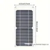 Painel Solar Xiangri Venda Quente Transfronteiriça 5V2W6V Carregador Solar USB à Prova d'Água para Exterior