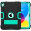 Para iPad 10 geração 10.9 slot de caneta robô de contraste de cores 10.2 capa protetora pro11 silicone A8 anti-queda placa plana