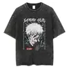 Camiseta Estampada Gráfica Satoru Gojo Anime Jujutsu Kaisen Camiseta m