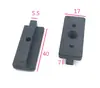 Hebilla de Plástico en Forma de T para Piso de Madera Plástica, Sujetador para Tablero de Madera Plástica, Accesorios de Plástico para Piso, Tornillos Pequeños de Cabeza de Acero Inoxidable