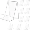 Disponível Estante de Livros Transfronteiriça Suporte de Livro Transparente Suporte de Mesa Suporte de Exibição de Livros Álbum de Fotos Suporte para Celular Suporte de Livro Acrílico