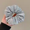 Colección de scrunchies de verano: versátiles ligas coreanas para el cabello, cuerdas para el cabello estilo universitario fresco, accesorios elásticos para el cabello, accesorios para la cabeza para mujeres