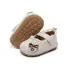 Zapatos Mocasín Estilo Academia de Hadas Primavera y Otoño 2026 Suela Suave Adorno de Encaje Zapatos de Piel Transpirables Zapatos Individuales Zapatos para Niños Zapatos para Niños Pequeños