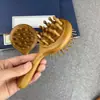 Peine de Masaje Meridianos del Cuero Cabelludo de Cinco Dientes Doble Cara para Hombres y Mujeres, Peine de Sándalo Dragón y Fénix, Peine Meridianos Raspador