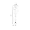 Batidor de huevos semiautomático de acero inoxidable, batidor de huevos giratorio de prensado doméstico, herramienta para hornear, licuadora de huevos y crema