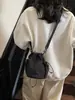 Nova bolsa de balde transfronteiriça, bolsa versátil da moda com cordão estilo japonês para mulheres, bolsa de ombro casual de alta qualidade para viagens