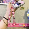 Cadena Original para Teléfono de Perlas Dopamine Hot Girl Colgante de Oso Fresa Encanto Tamagotchi de Ins Accesorios Y2K