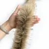 Tiras de Piel Sintética de Mapache al por Mayor para Sombreros, Ropa de Algodón, Cuellos de Piel para Hanfu, Zapatos, Botas, Capas, Bordes de Piel, Accesorios de Ropa de Piel Sintética