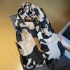 Bufanda de algodón y lino Qianjun Wanma venta caliente transfronteriza para mujer elegante estilo universitario europeo y americano suave cálido otoño e invierno nuevo