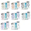 Para iPhone Duo Funda de Teléfono Transparente Apple 18 Pantalla Plegable Dos en Uno Magnética Anti-caídas Funda Protectora