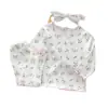 Ropa Casual para el Hogar 2026 Primavera y Otoño Nuevo Estilo Niña Manga Larga Pantalón Largo Rayas Florales Terciopelo Pijama Set de Dos Piezas Moderno