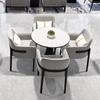 Oficina de Ventas Sofá de Tela Combinación Simple Moderno Hotel Villa Sala de Estar Vestíbulo Silla Sofá de Ocio Muebles Fábrica