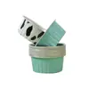 Taza de Pudín de Papel de Aluminio Especial de Grado Alimenticio, Resistente a Altas Temperaturas, Desechable, para Barbacoa, Horneado, Freidora de Aire, Taza de Papel de Aluminio