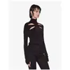 Ropa de Otoño e Invierno para Mujer 2025 Nuevo Estilo Coreano de Uso Individual Hueco Ajustado Delgado Camiseta Superior para Mujer Pura Dulce y Picante Nicho