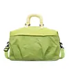 Bolsa expandible para ocio y fitness con diseño de cuadros, elegante bolsa de entrenamiento de yoga, bolsa multifuncional compatible con trolley para viajes cortos