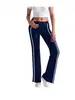 2026 Transfronterizo Amazon Moda para Mujer Color Sólido Cordón Cintura Elástica Pierna Ancha Pantalones Deportivos Casuales Largos