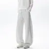 Nuevos Pantalones Deportivos Casuales Holgados para Hombre Otoño 2026 con Corte Curvo y Diseño de Retazos, Pantalones Largos de Alta Gama