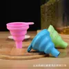 Funil Dobrável Funil de Diâmetro Grande Saco de Armazenamento para Grãos Grossos Funil Dedicado para Bolsa de Gelo Funil de Silicone para Enchimento de Óleo Despejo de Água