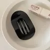 Pinza Redonda Plana Sin Cabeza de Abulón Clip para Cabello Nuevo para Mujer Clip para Cola de Caballo Pinza para el Pelo Tocado