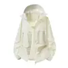 Roupas de proteção solar feminina para atividades ao ar livre UPF50+, seda gelada, novo modelo de verão 2026, roupas frescas de proteção solar para atividades ao ar livre para homens