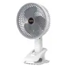 Ventilador Pequeno de Mão Ventilador de Resfriamento Violento para Mesa Dobrável Turbina Mini Portátil com Clipe Ventilador Recarregável por USB
