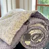 Ins versión coreana de otoño e invierno retro pequeño floral pequeño encaje algodón doble capa hilo gorro doble primavera y otoño colcha invierno colcha venta al por mayor