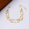 Brincos Pulseira Vazados Brilhantes Novos Tb Design de Nicho Feminino Luxo Leve Europeu e Americano Brincos Transfronteiriços Atacado Feminino