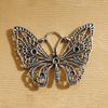Accesorios de Joyería de Aleación Más Vendidos Bronce Vintage Animal Mariposa Colgante de Collar Hecho a Mano DIY Comercio Exterior Plata Antigua Tendencia