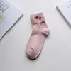 Calcetines de Media Pantorrilla Bordados de Dibujos Animados, Calcetines Deportivos de Verano Finos Absorbentes de Sudor y Resistentes al Olor, Calcetines Cortos Lindos de Dachshund Dopamina Japoneses