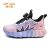 DEL Hui Zapatos Infantiles Otoño Nuevas Llegadas Zapatos Deportivos Escolares para Niños Niños Antideslizantes Absorción de Impactos Zapatos para Correr Transpirables Ligeros para Correr