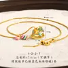 Tienda de Oro Mismo Estilo Arena Dorada Color Macarrón Caballo Mecedor Colgante Anillo Pequeño de Carrera Multicolor Cadena para Clavícula Accesorios DIY