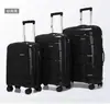 Set de Equipaje Personalizado de PP de Tres Piezas para Viajes de Ocio, Maleta de Carrito de Gran Capacidad con Candado de Contraseña