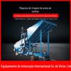Equipamento de Peneiramento Vibratório com Rolos para Mineração, Máquina Peneiradora de Bloco de Solo Residual de Usina de Pedra em Canteiro de Obras, Máquina Peneiradora de Pedra de Camada Única e Dupla