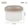 Mini Caixa de Temperos Plástica, Pote de Temperos Portátil para Exterior, Caixa de Temperos Transparente Doméstica de Grau Alimentício, Frasco de Molho, Caixa de Embalagem