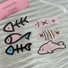 Pasador de Pelo de Pez Pequeño de Dibujos Animados Corazón de Niña Personalidad Infantil Clip para Flequillo Lindo Clip para Cabello Roto Pinza Lateral Adorno para el Cabello Accesorios para el Cabello Nuevo