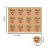 Adesivos de obrigado adesivos autoadesivos de obrigado adesivos autoadesivos transparentes 1,5 de diâmetro adesivos decorativos para panificação adesivos para cartão de agradecimento