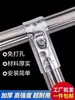 Conector Galvanizado para Tubo Redondo de Aço Inoxidável 20/25/32 Acessórios de Fivela Fixadora Móvel de Seis Pontos Sem Solda