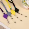 Porta-Crachá de Peito Fivela de Liberação Rápida Cordão Telescópico Sling de Cartão de Liberação Fácil Conjunto de Crachás de Trabalho Cordão de Identificação de Trabalho Fornecimento Direto da Fábrica