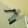 Suprimentos para animais de estimação cortador de unhas universal anti-lesão cortador de unhas para cachorro cortador de unhas para gato kit de cortadores de unhas de aço inoxidável