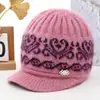Nuevo Sombrero de Pescador de Piel de Conejo Otoño/Invierno para Mujeres de Mediana Edad y Mayores, Elegante Sombrero de Mamá, Forrado de Felpa, Cálido, Cortavientos, Sombrero de Lana Tejido de Ala Ancha
