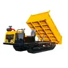 Vehículo Transportador de Orugas de 8-20 Toneladas para Transporte de Materiales en Zonas Montañosas, Volquete Transportador Hidráulico de Orugas de Alta Velocidad