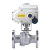 Válvula de esfera flangeada elétrica Q941F-16C / P aço inoxidável a vapor ajuste de alta temperatura corte à prova de explosão 220 / 24V